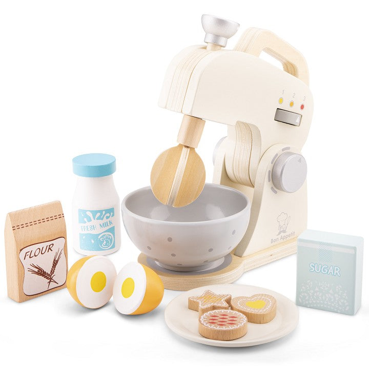 Wooden Mixer Play Set