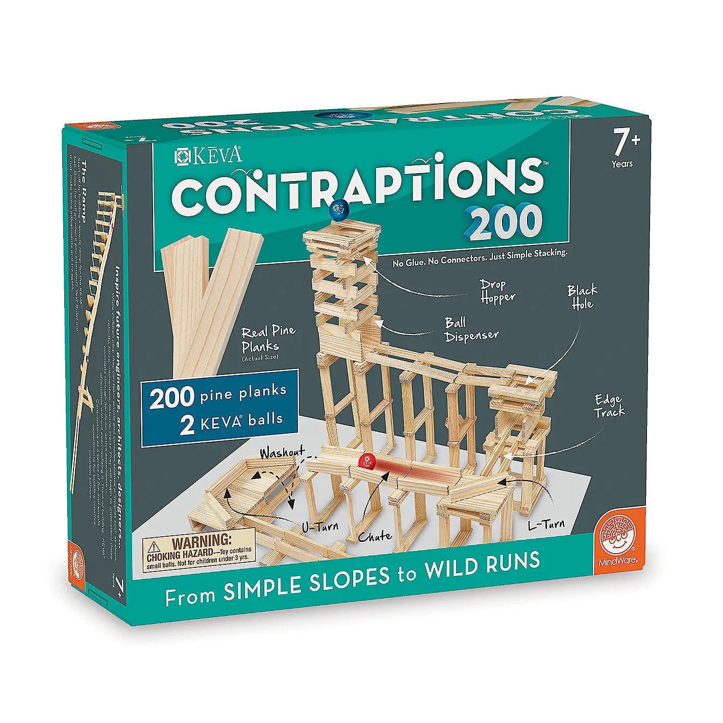 KEVA: Contraptions 200 Piece Set