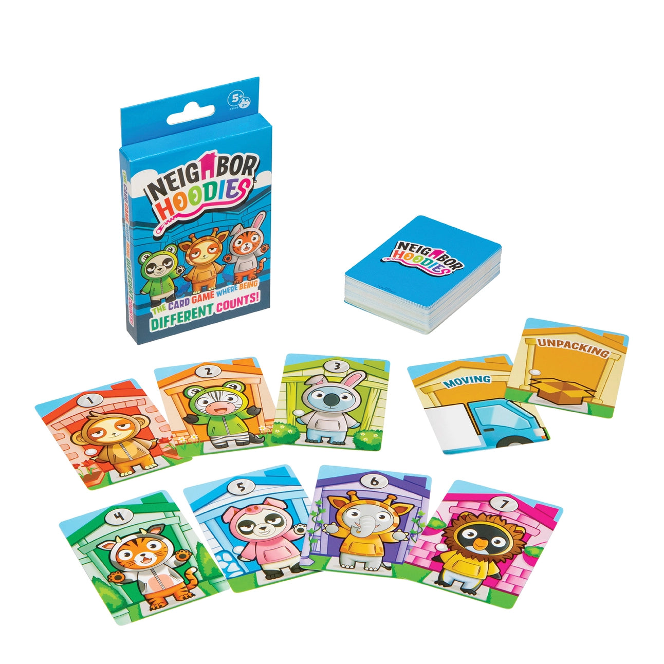 Neighborhoodies Counting and Learning Game
