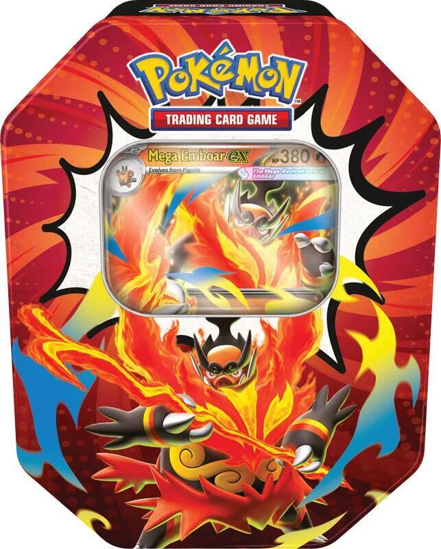 Ascended Heroes Tin (Mega Emboar EX)