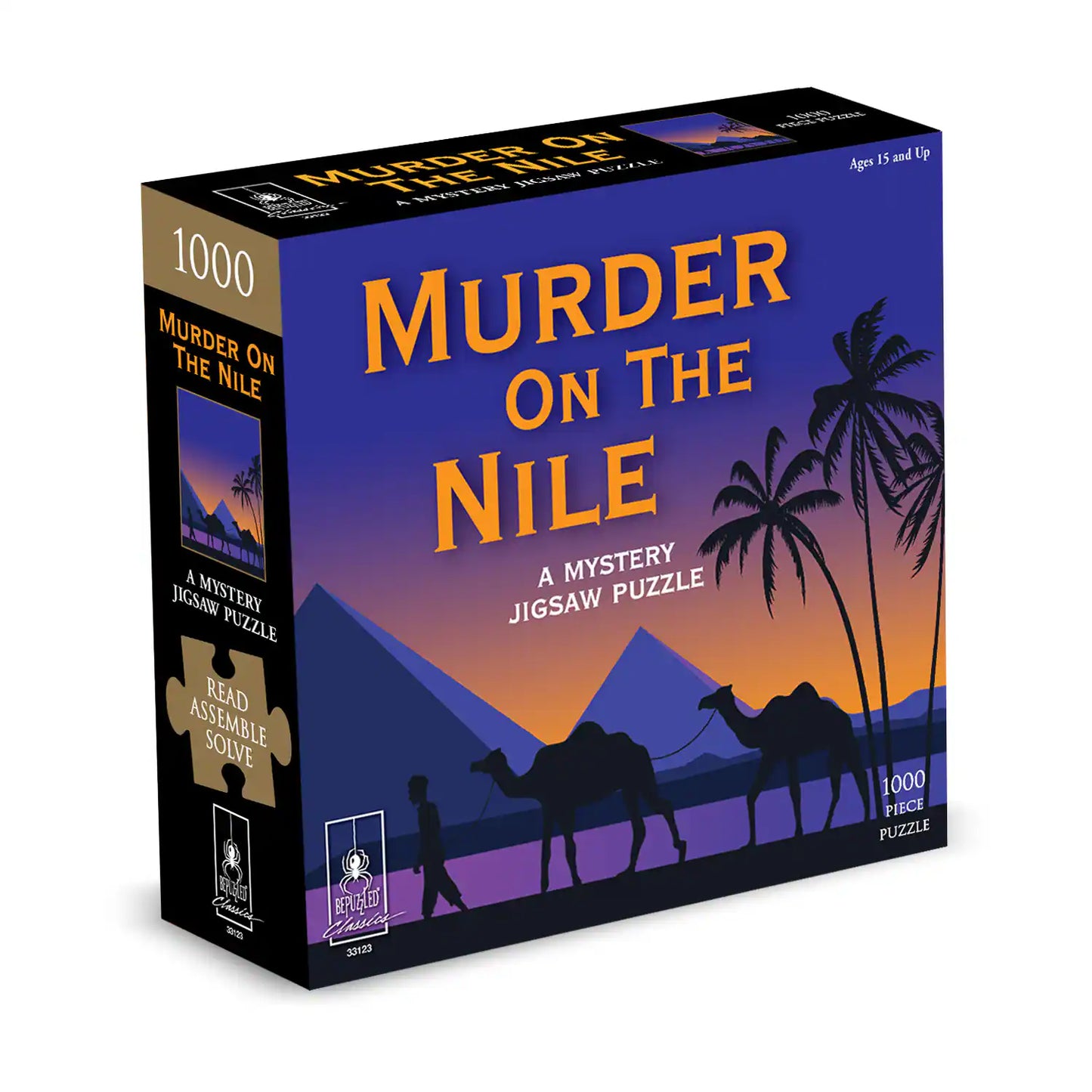 Murder On the Nile-Classic Mystery Jigsaw Puzzle