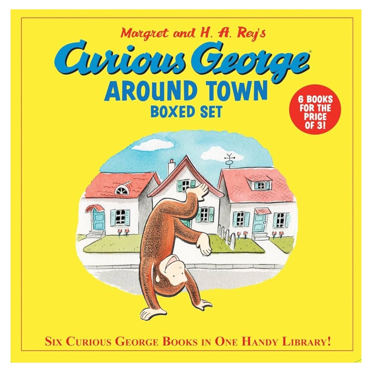 Curious George Around Town 6-Book Box Set