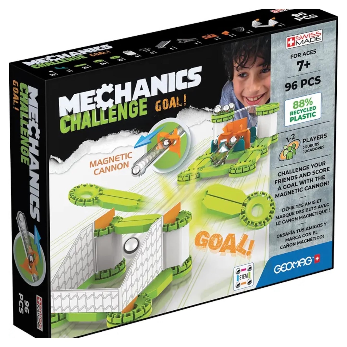 Geomag Magnetic Toys Challenge: Goal (96 Piece)