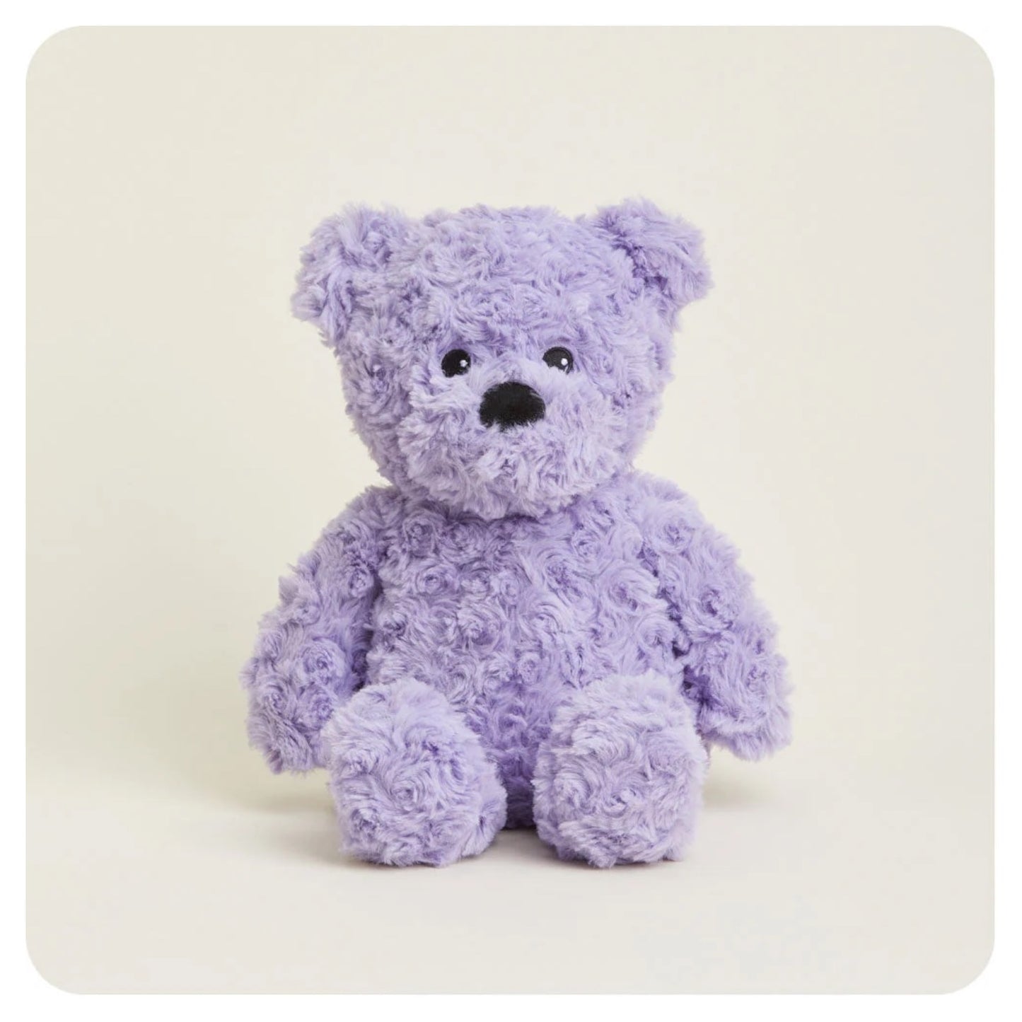 Purple Curly Bear Warmies