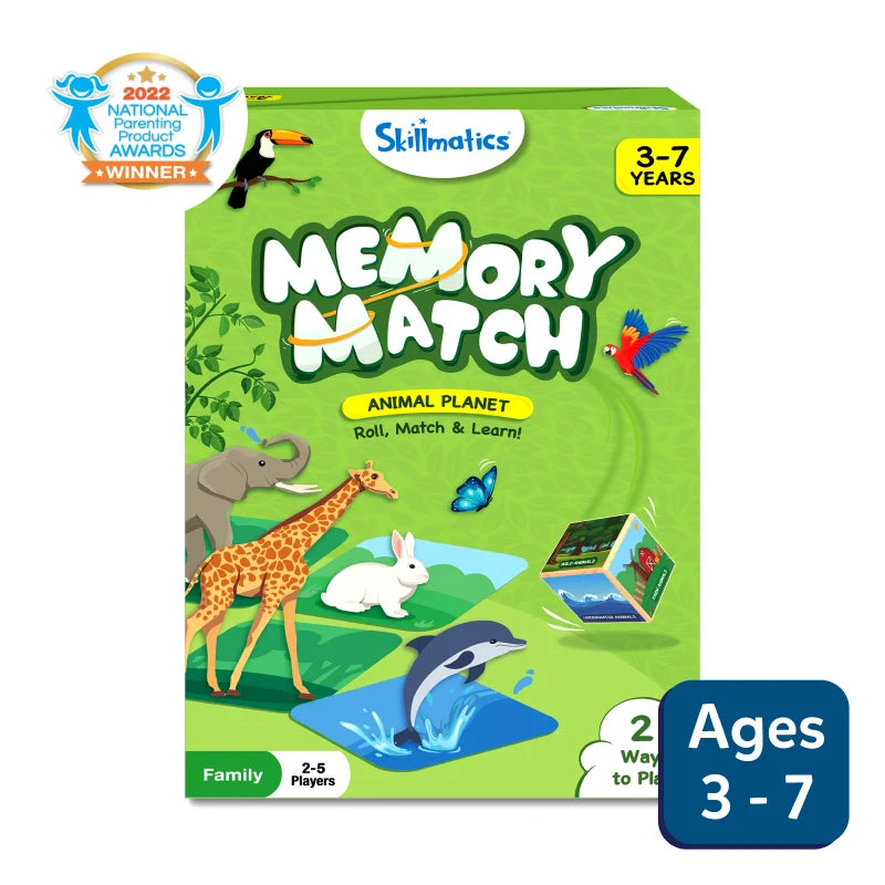 Memory Match: Animal Planet