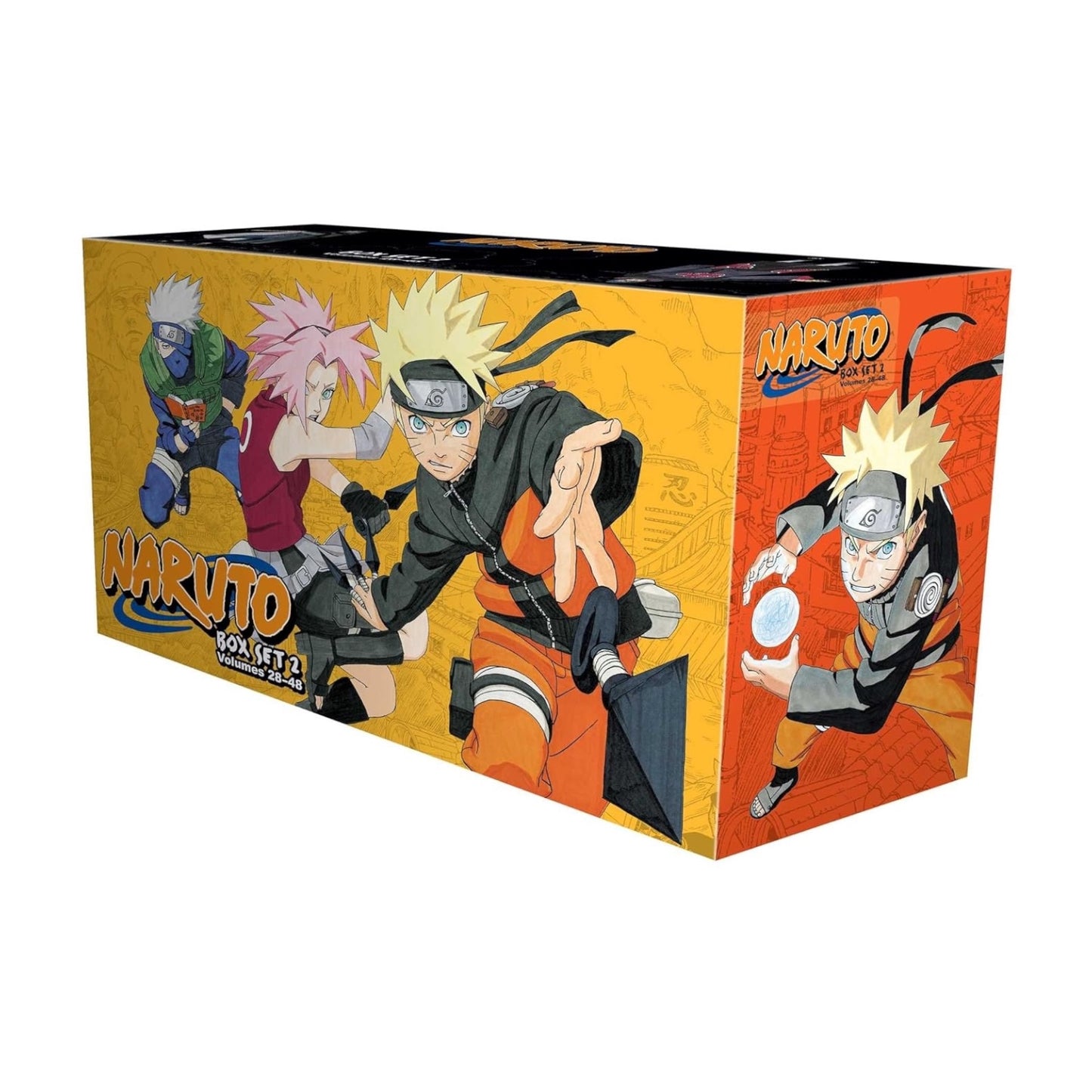Naruto Box Set 2: Volumes 28-48