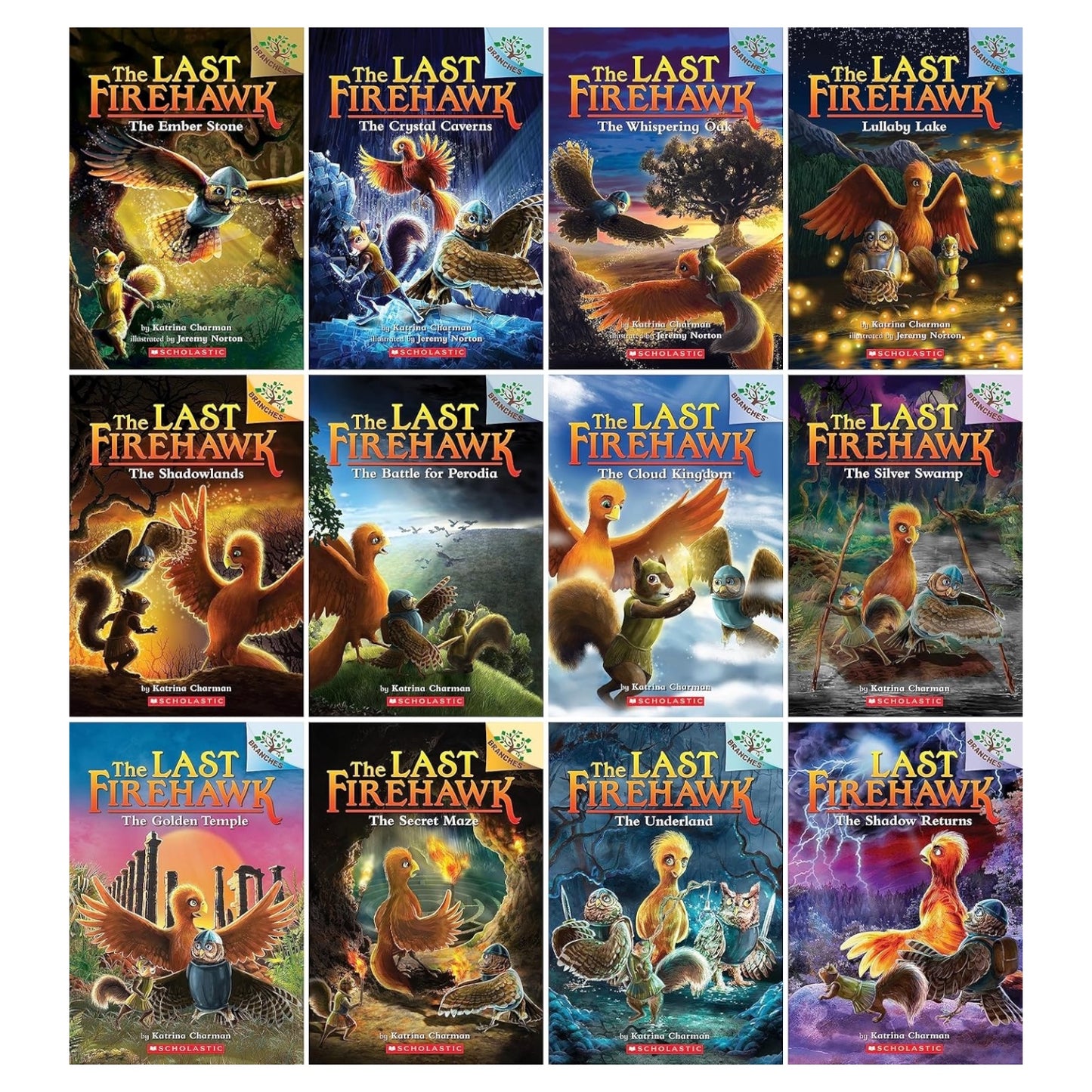 The Last Firehawk Series Set (Books 1-12)