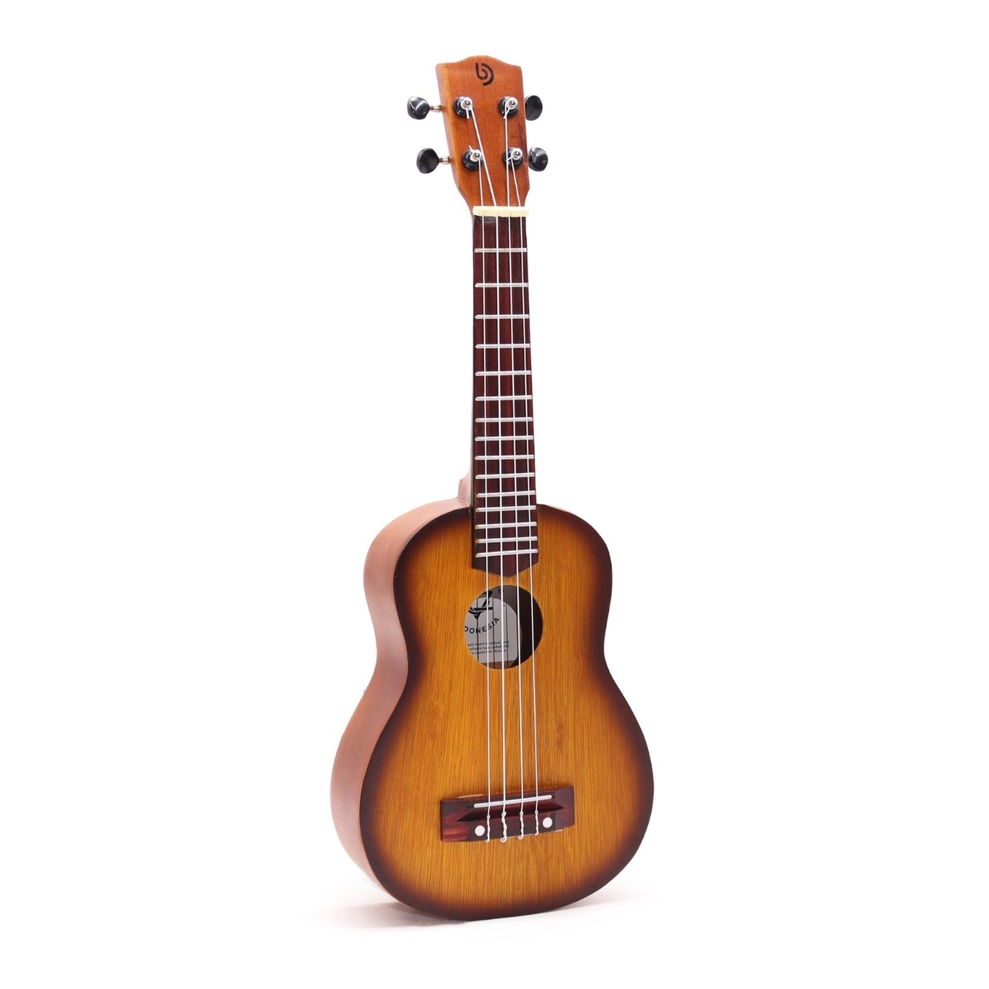 Ukulele (Orange Sunburst Finish)