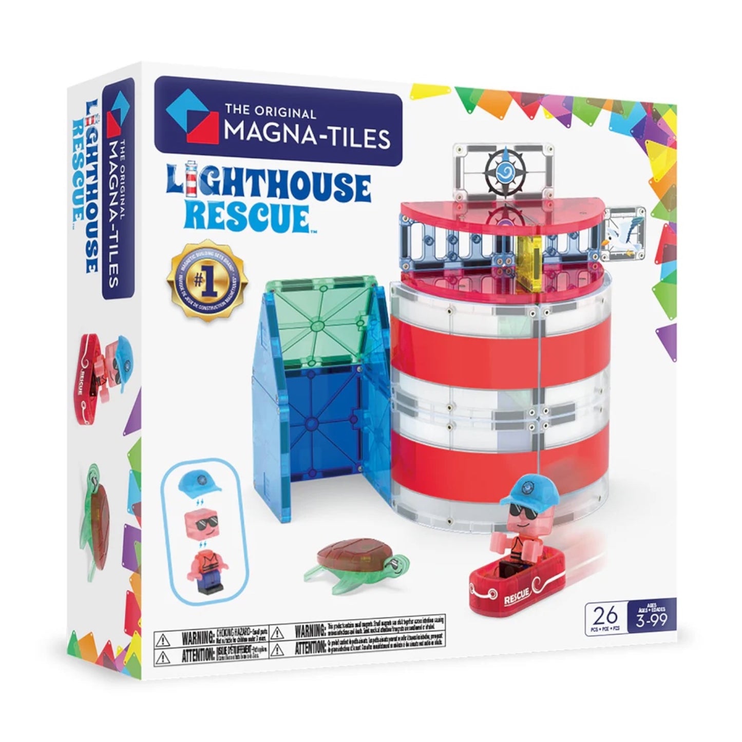 Magna-Tiles Lighthouse Rescue