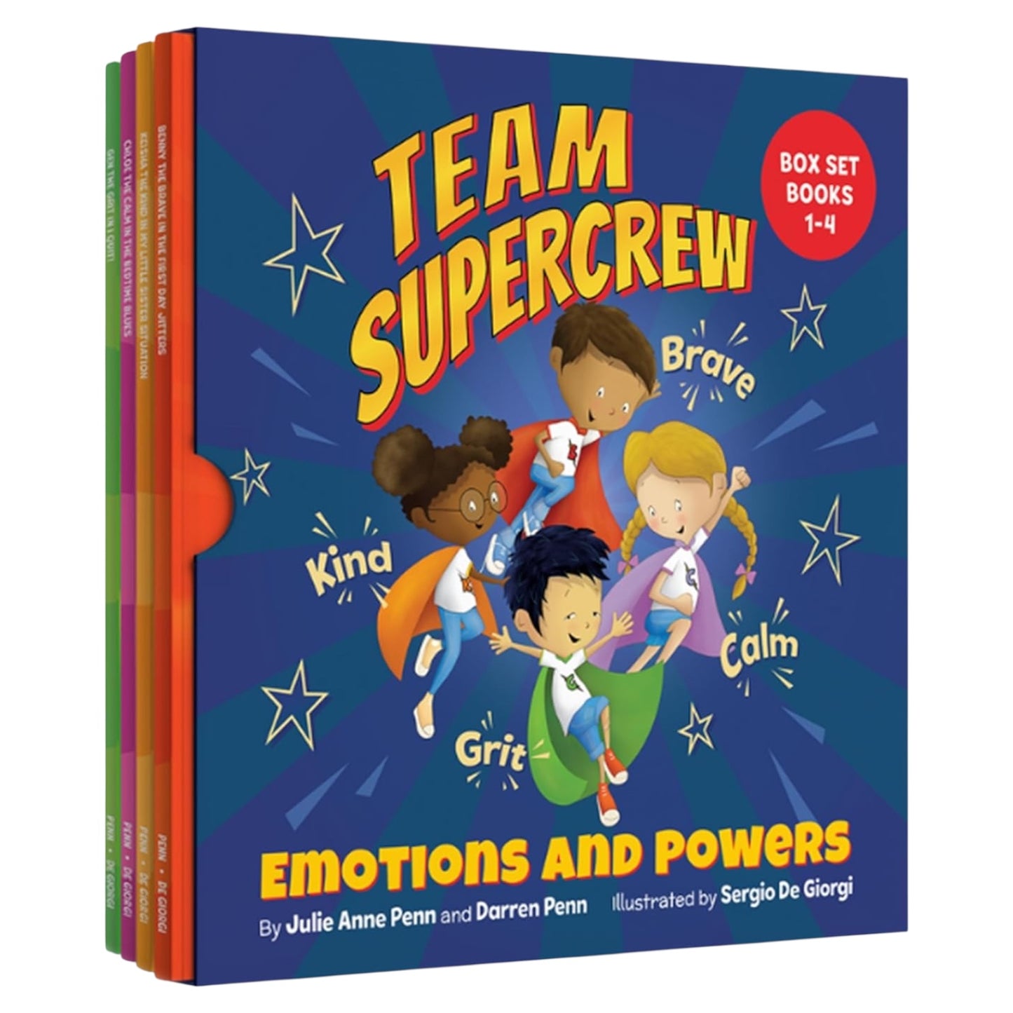 Team Supercrew: Emotions and Powers