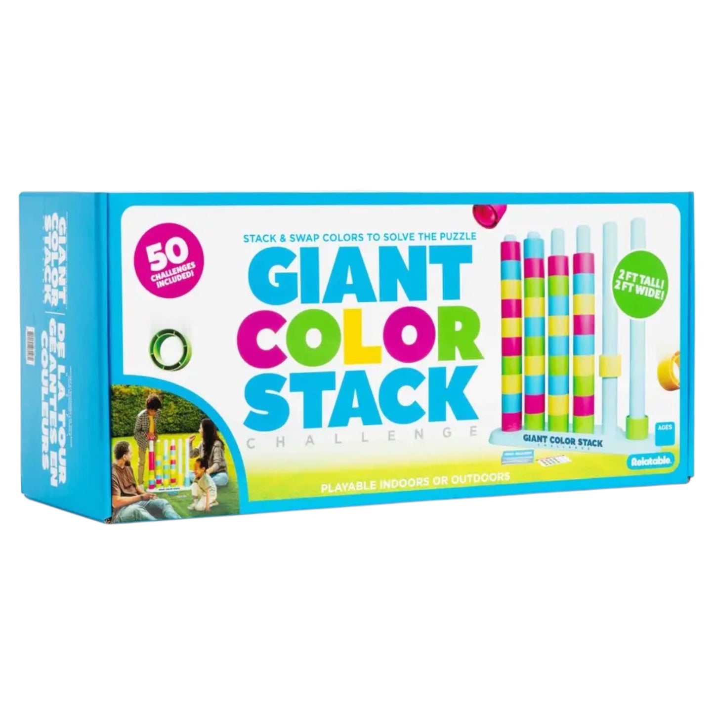 Giant Color Stack Challenge