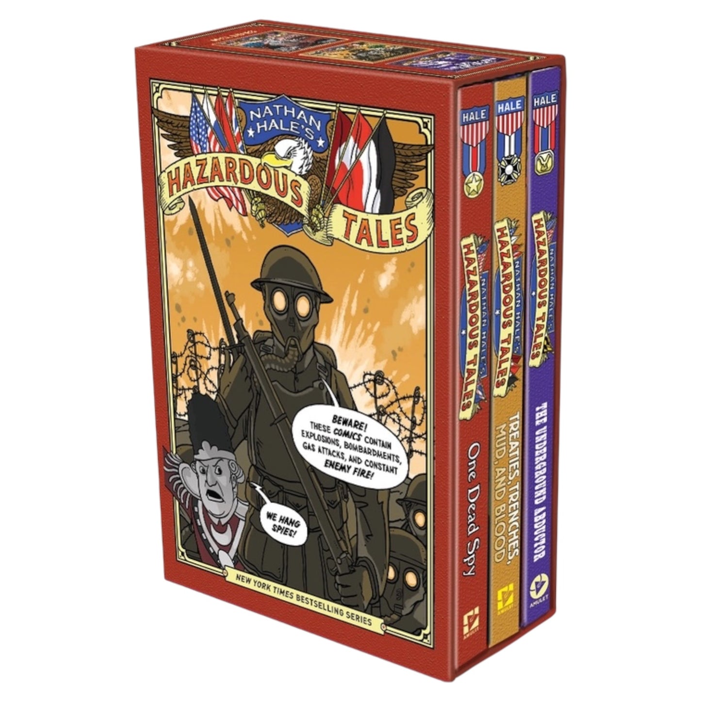 Nathan Hale's Hazardous Tales the 1st (3 Books)