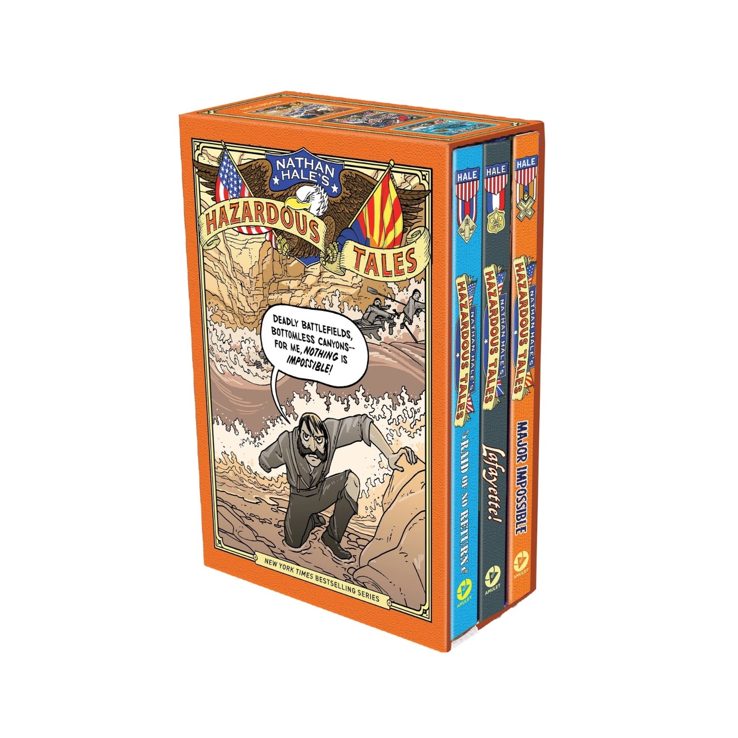 Nathan Hale's Hazardous Tales the 3rd (3 Books)