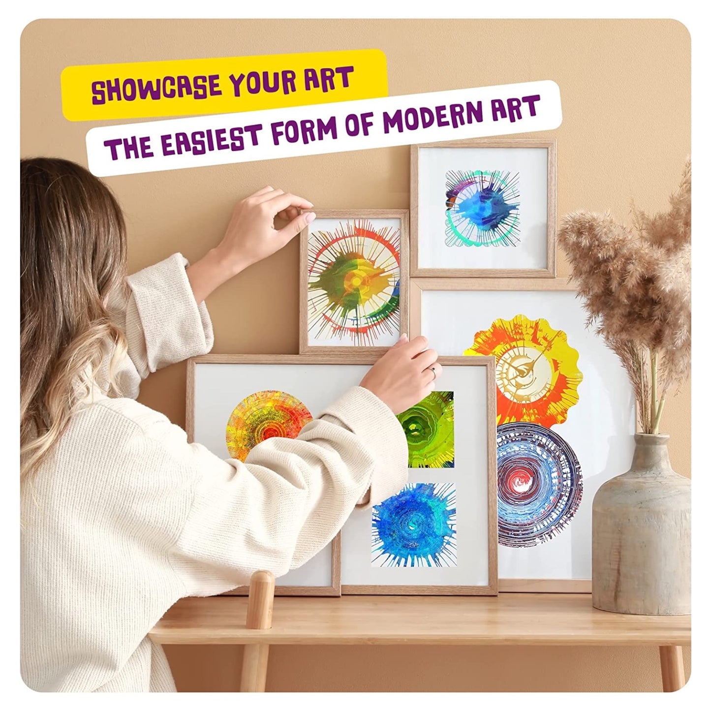 Spin Art Machine Kit