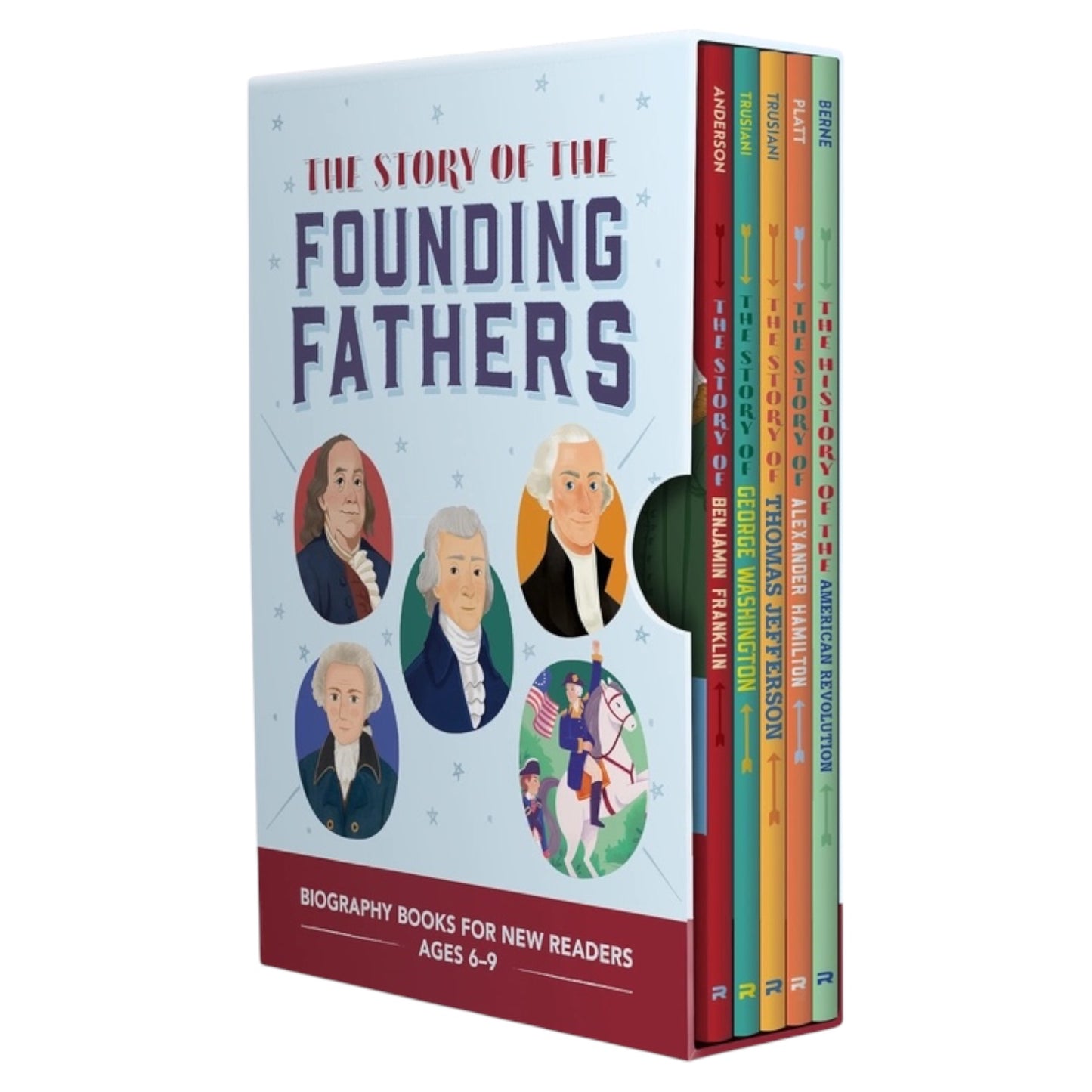 Story of the Founding Fathers 5 Book Box Set