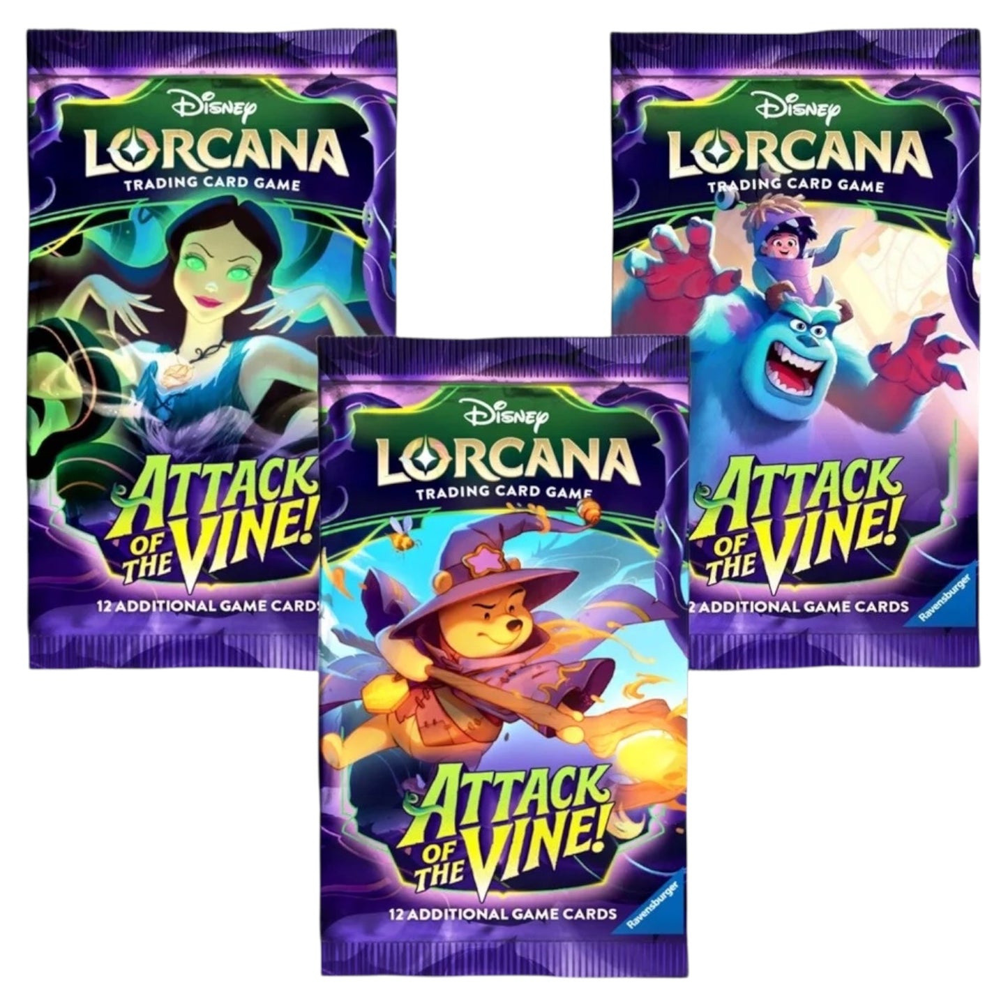 Lorcana Attack of the Vine Booster (3 Pack)