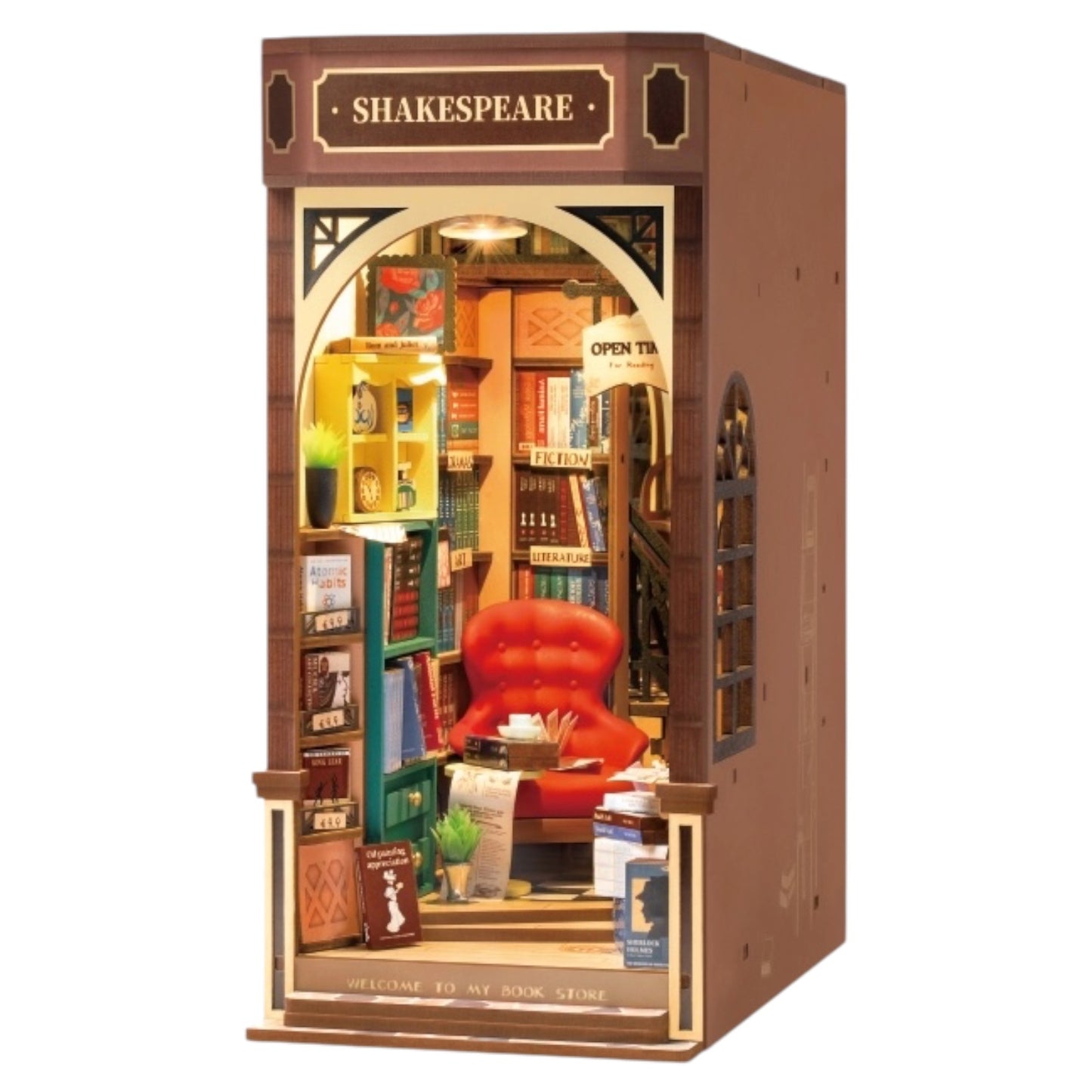 DIY Book Nook Kit: Bookstore