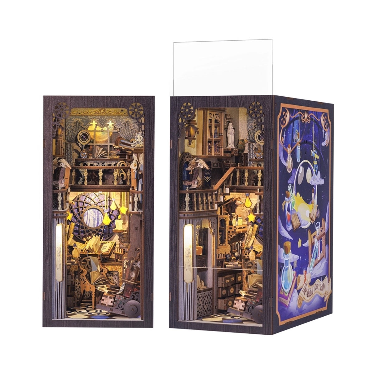 DIY Book Nook Kit: Nebula Room w/ Dust Cover