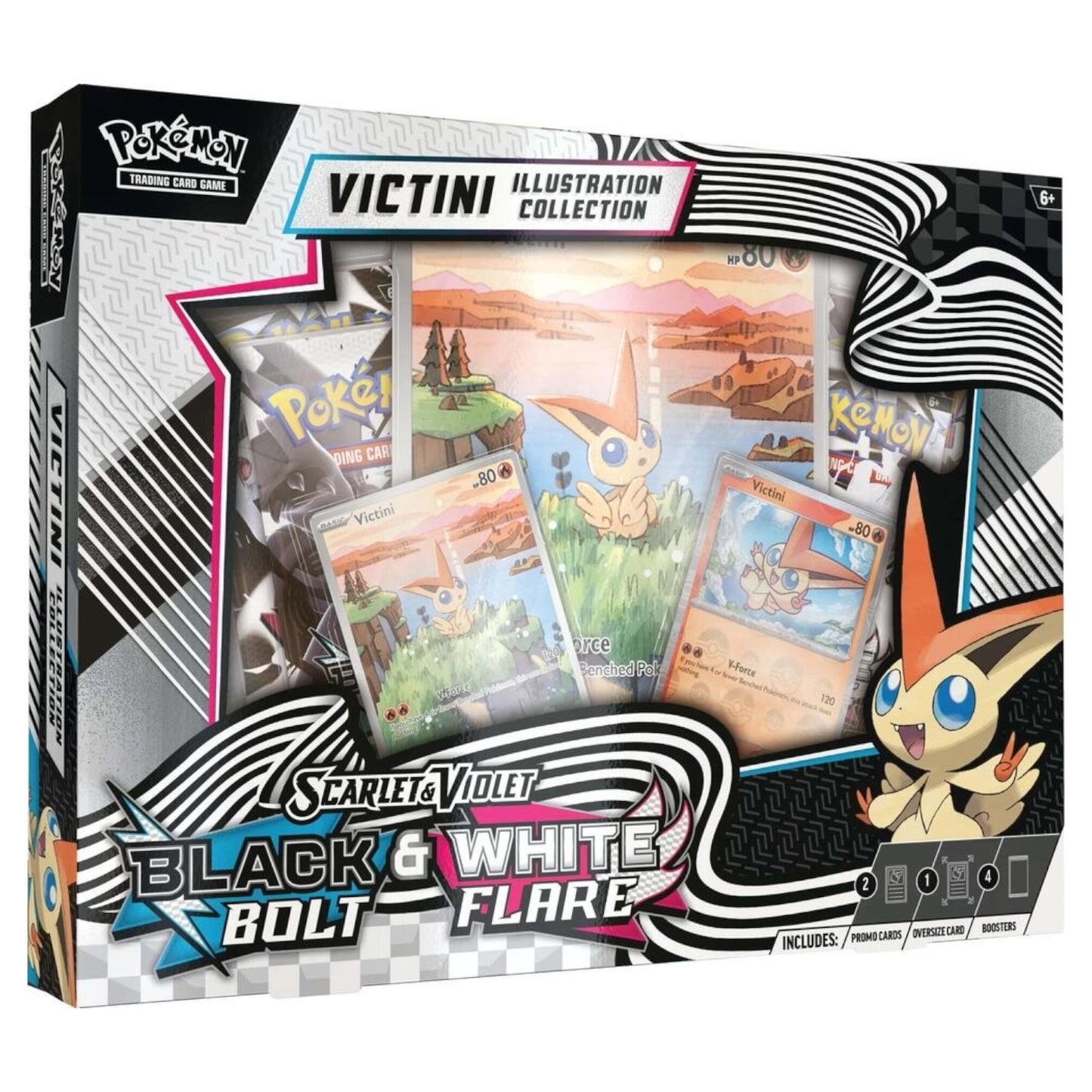Unova Victini Illustration Collection SV: Black Bolt (Black)