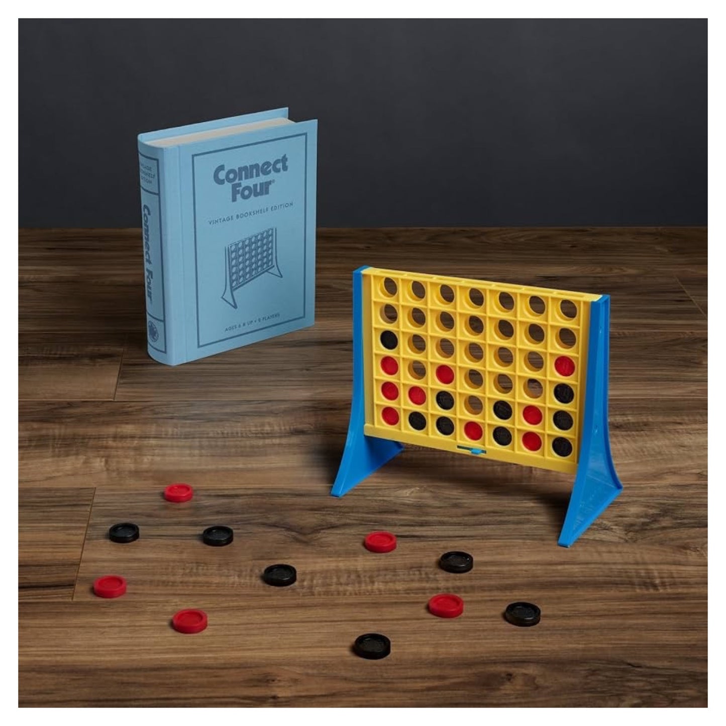 Connect 4 Vintage Bookshelf Edition