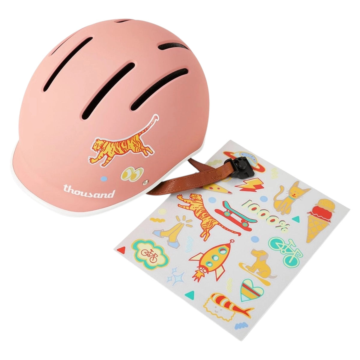 Pink Helmet Jr. (Thousand Brand | 49-53cm)