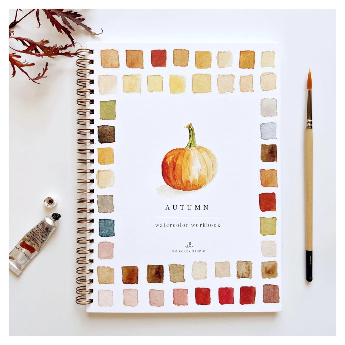 Autumn Watercolor Workbook