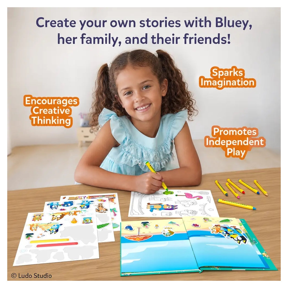 My Storybook Art Kit Bluey