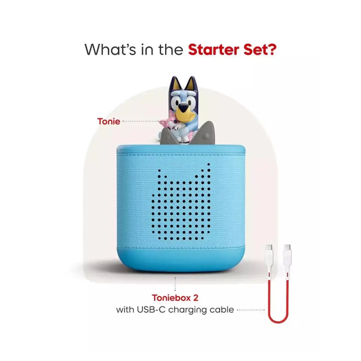 Toniebox 2 Starter Set - Bluey (Sky Blue)