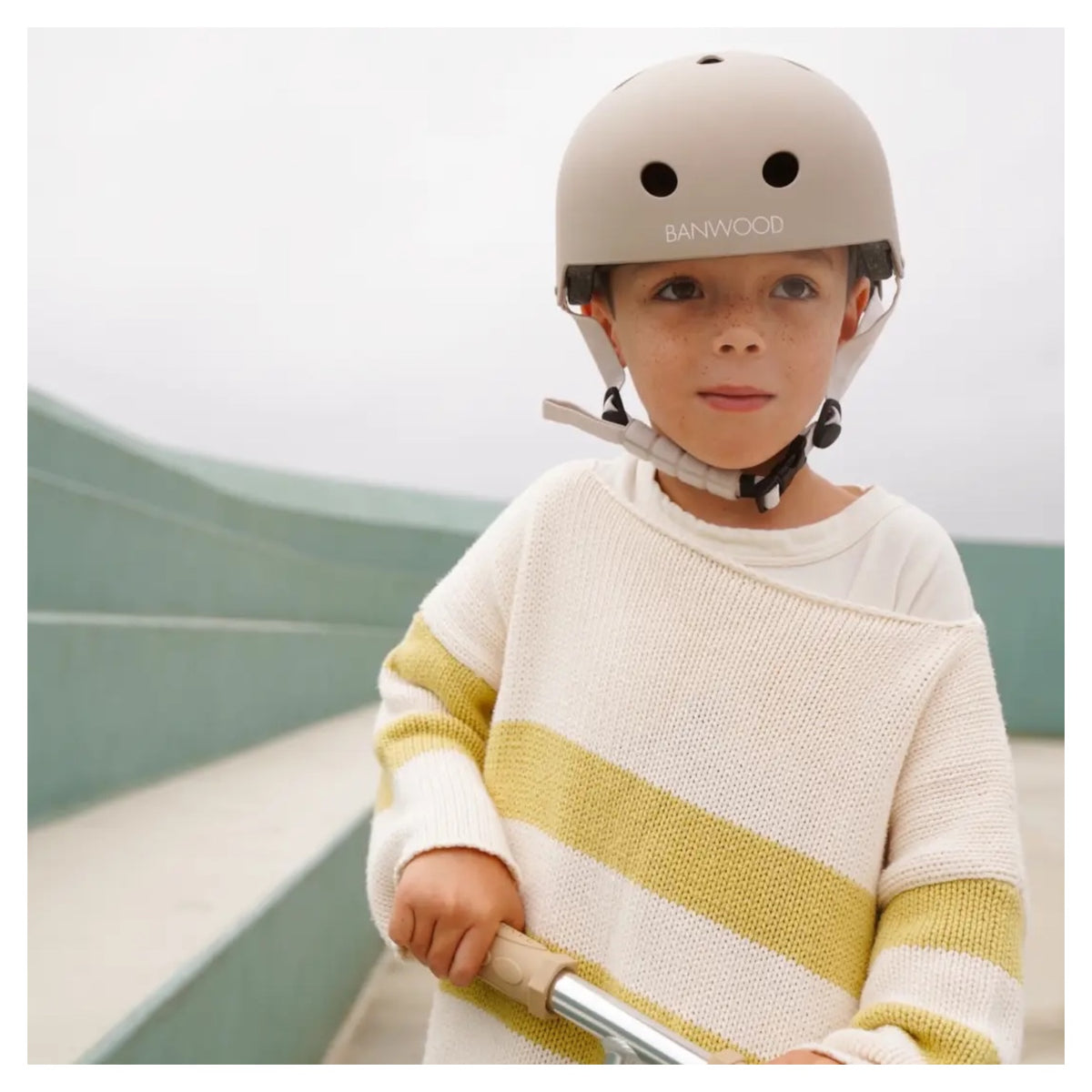 Banwood Eco Helmet: Sand (50-54 cm)