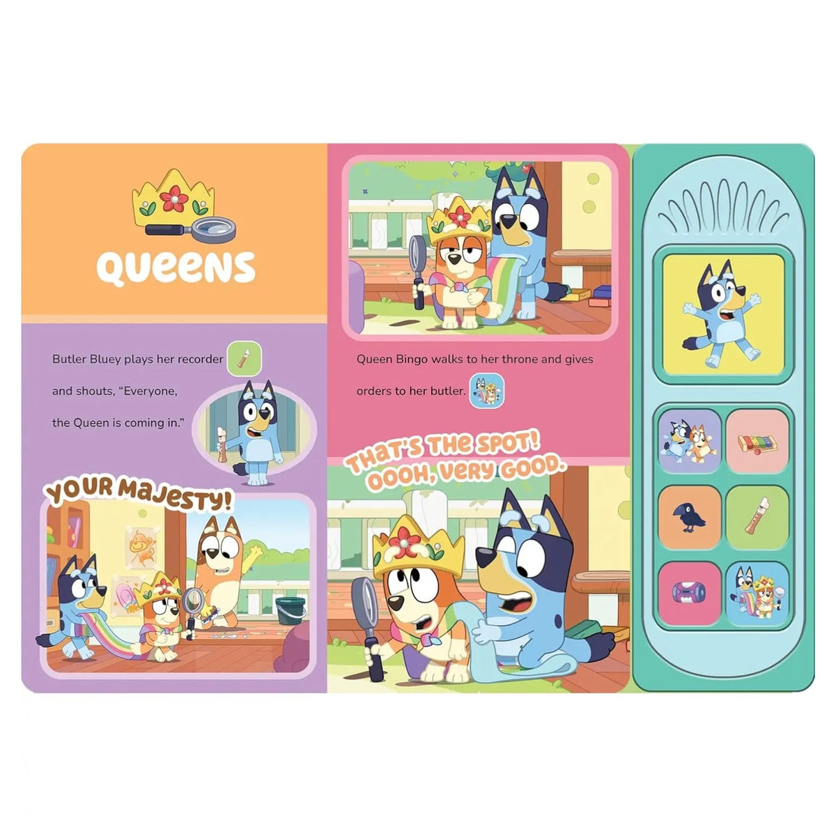 Bluey: Let's Sing Four in the Bed Music Sound Book