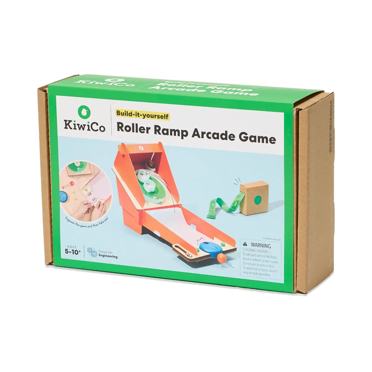 DIY STEM Roller Ramp Arcade Game