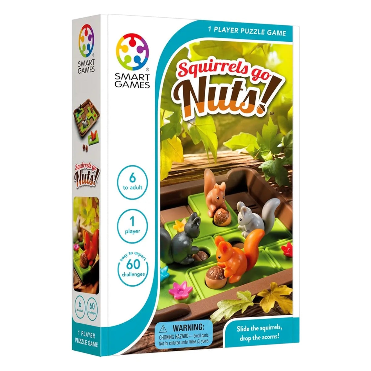 Squirrels Go Nuts Sliding Puzzle
