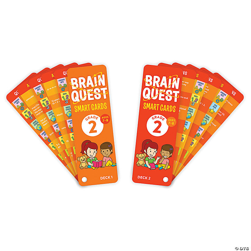 Brain Quest 2nd Grade Smart Cards