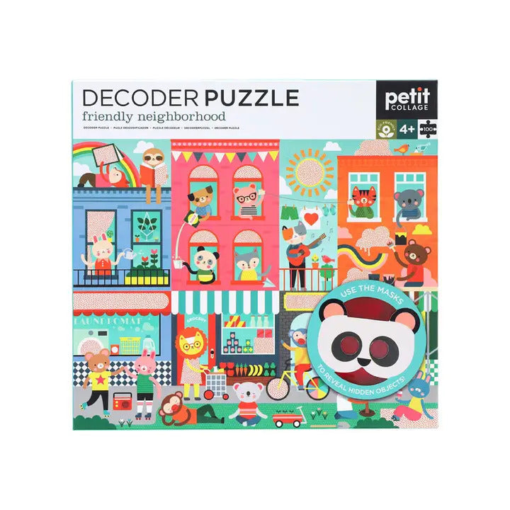 Decoder Puzzle: Friendly Neighborhood 100 piece