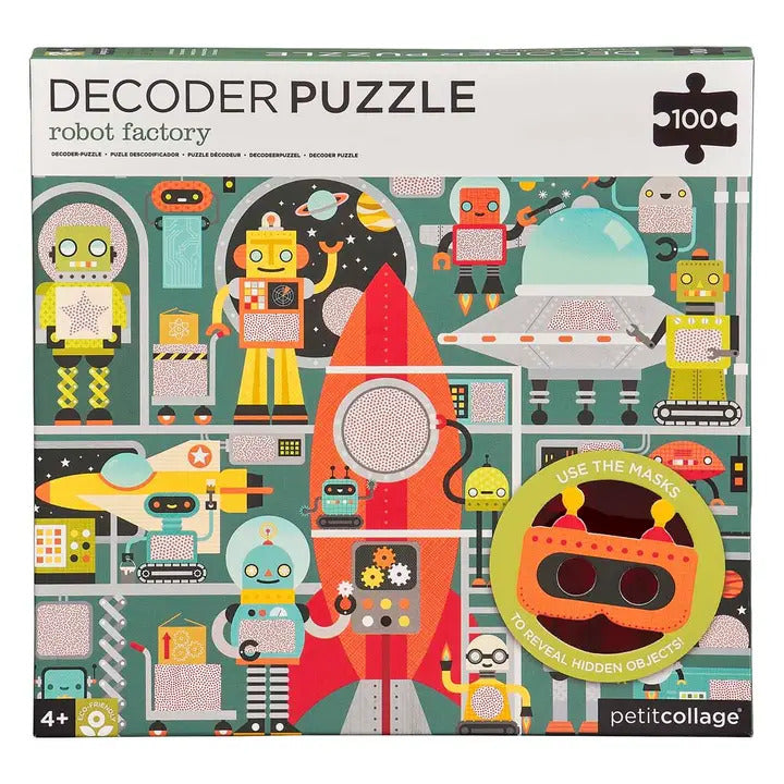 Decoder Puzzle: Robot Factory 100 piece
