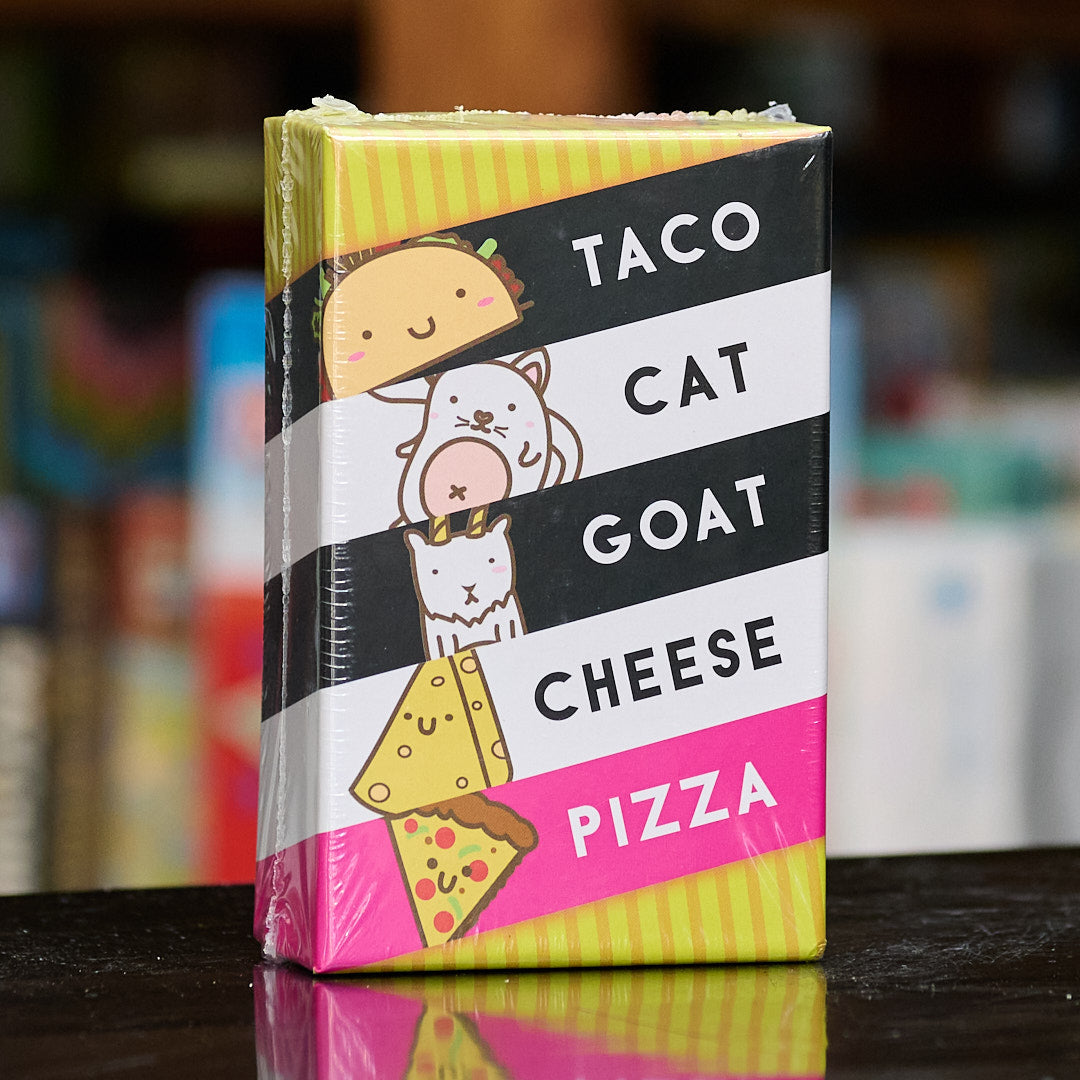 Taco Cat Goat Cheese Pizza: The Wildly Fun Card Game Taking Tables by Storm