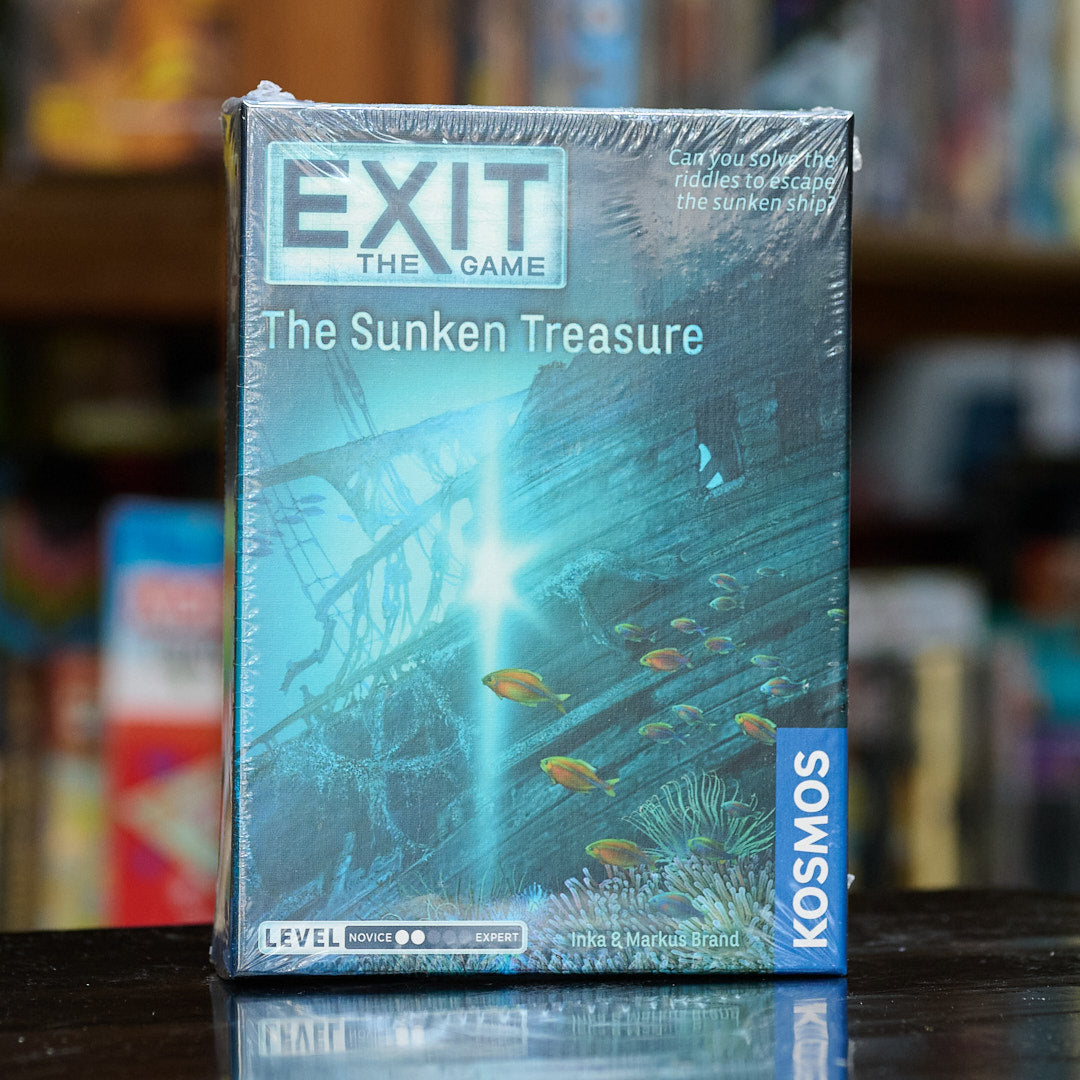 EXIT: The Sunken Treasure – An Escape Room in a Box (one-time use category)