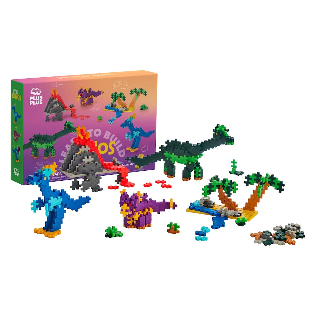 Learn To Build - Dinosaurs (Plus-Plus)