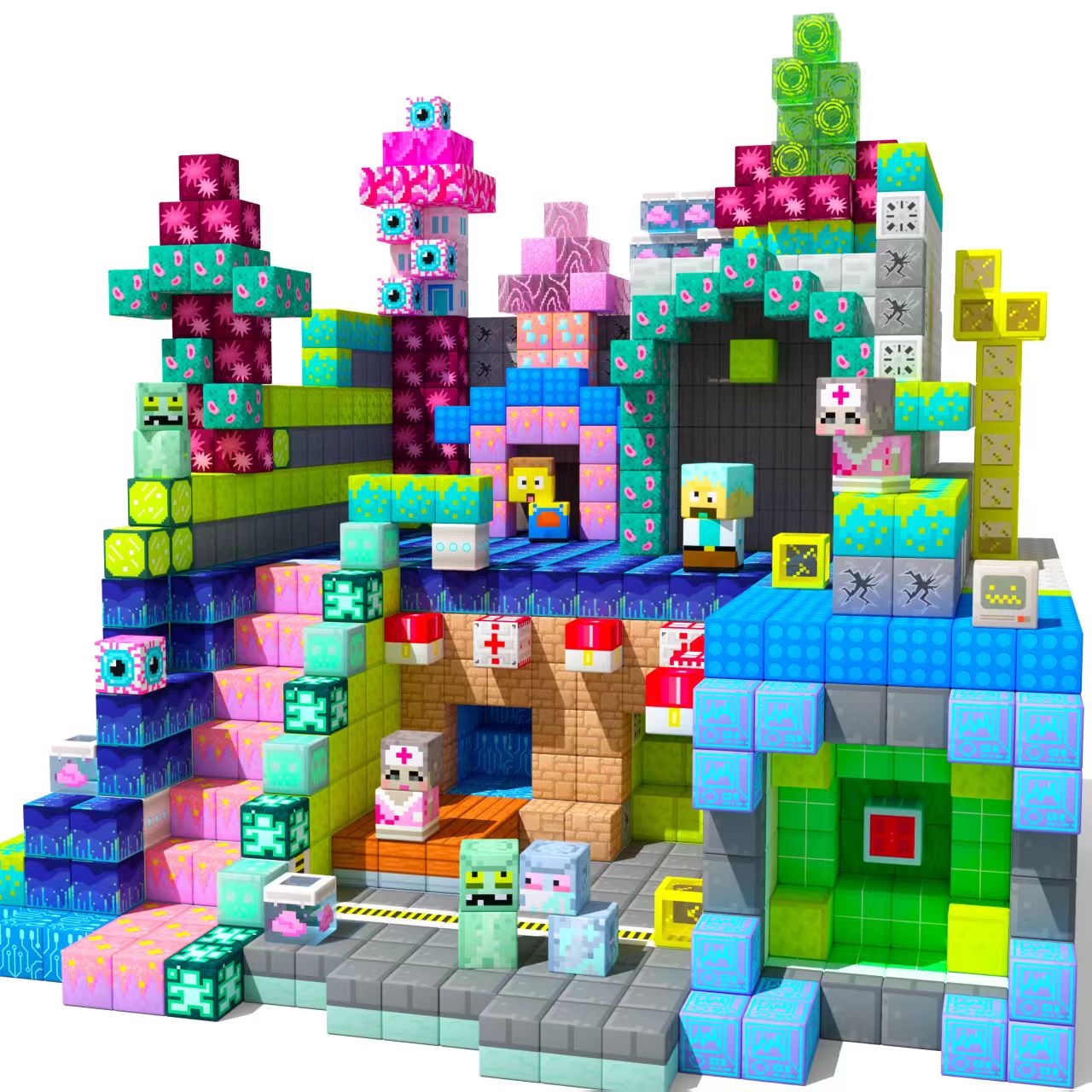 GobiDex Magnetic Cubes (Lab) β 200 Pieces β Fantastic Games