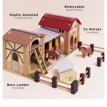 Wooden Farmyard Stables