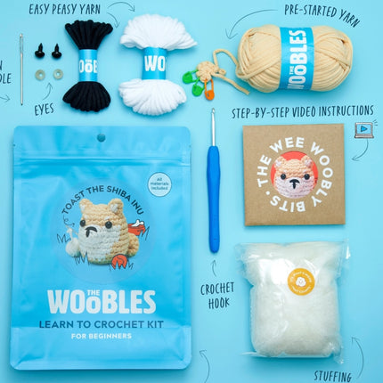 Toast the Shiba Inu Crochet Kit