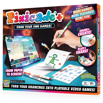 Pixicade+ (Draw Your Own Games!)