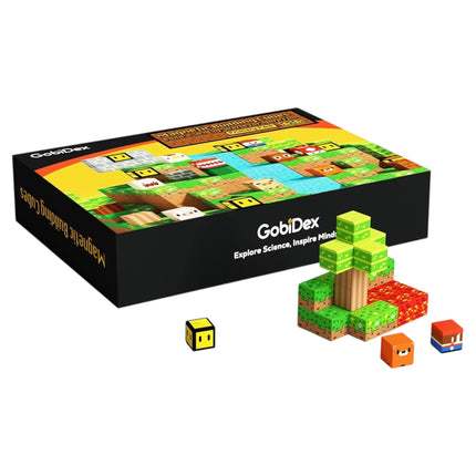 GobiDex Magnetic Cubes (Lumberjack) — 48 Pieces