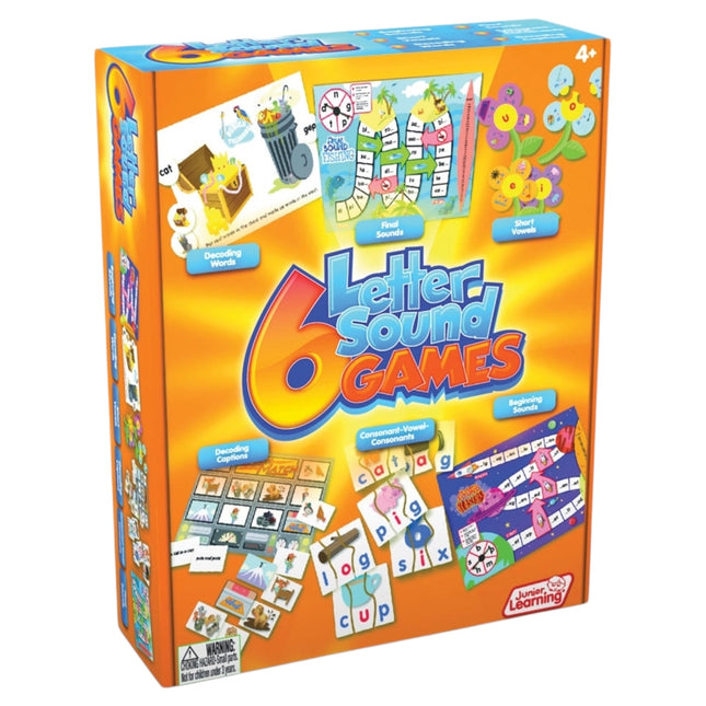 6 Letter Sound Games