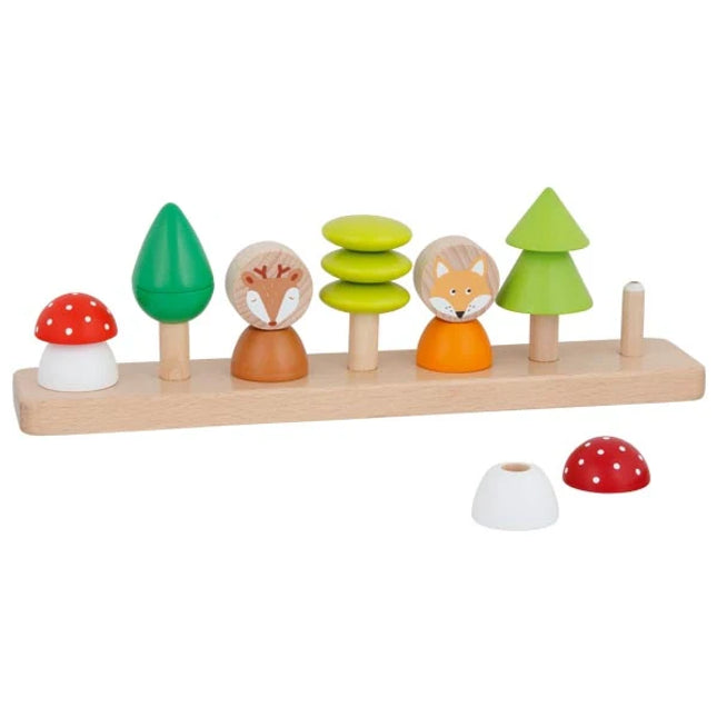 Wooden Colour and Shape Sorting Game