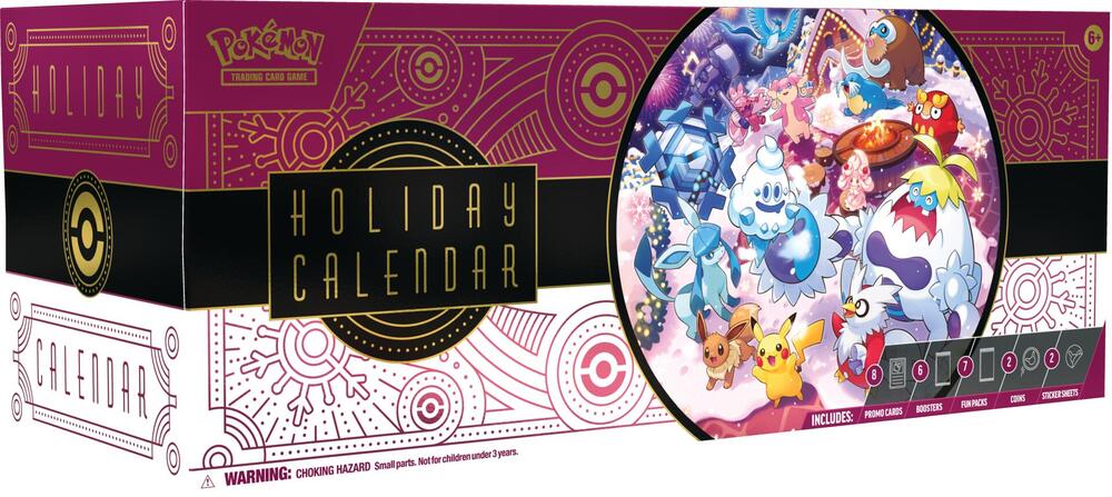 Holiday Pokemon Calendar 2025