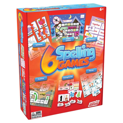 6 Spelling Games