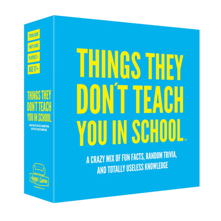 Things They Don't Teach You In School