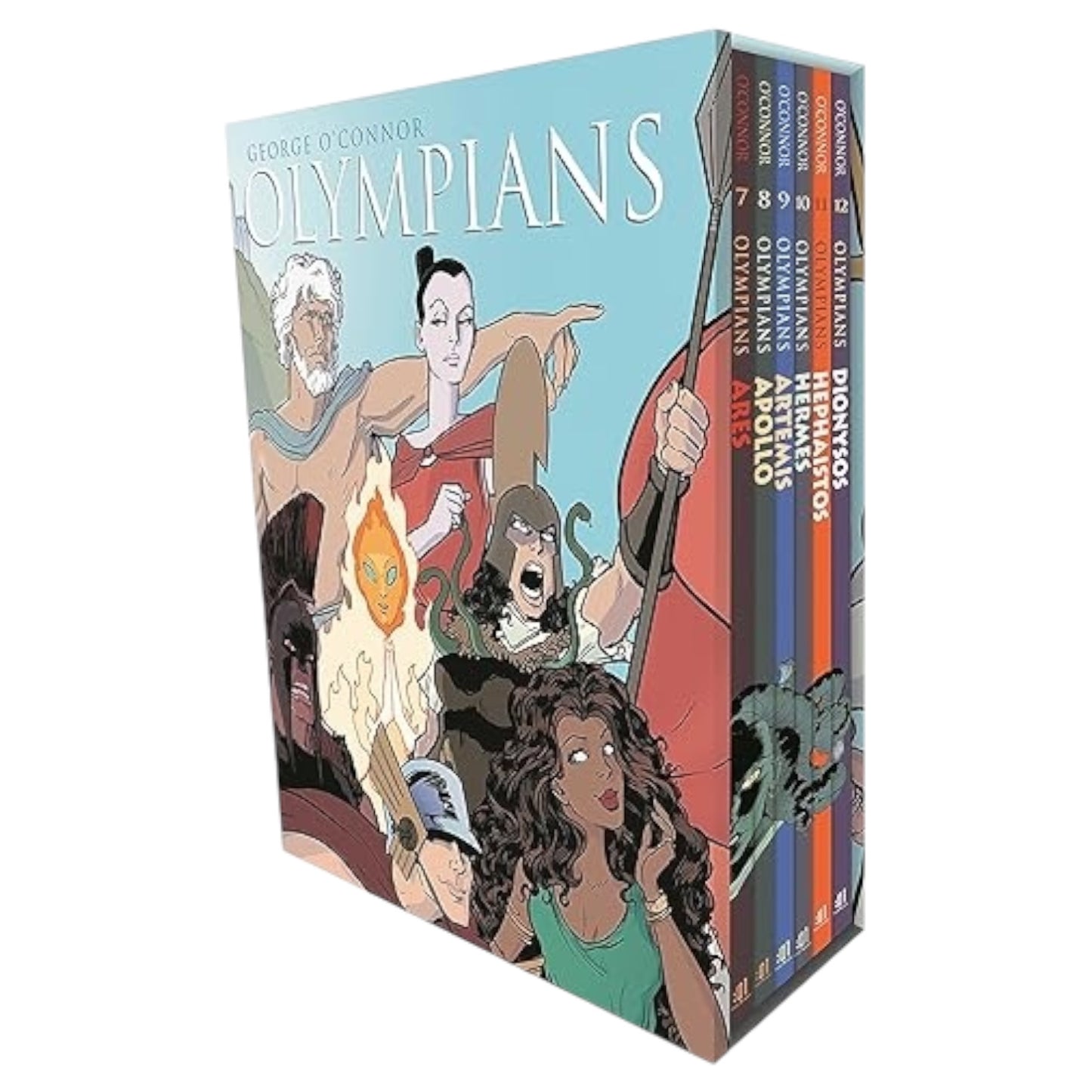 Olympians Boxed Set Books 7-12: Greek Gods Series