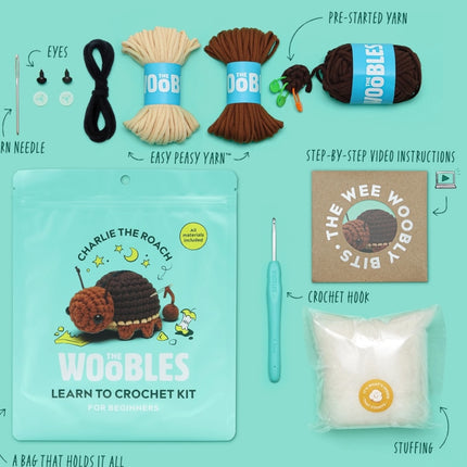 Charlie the Roach Crochet Kit
